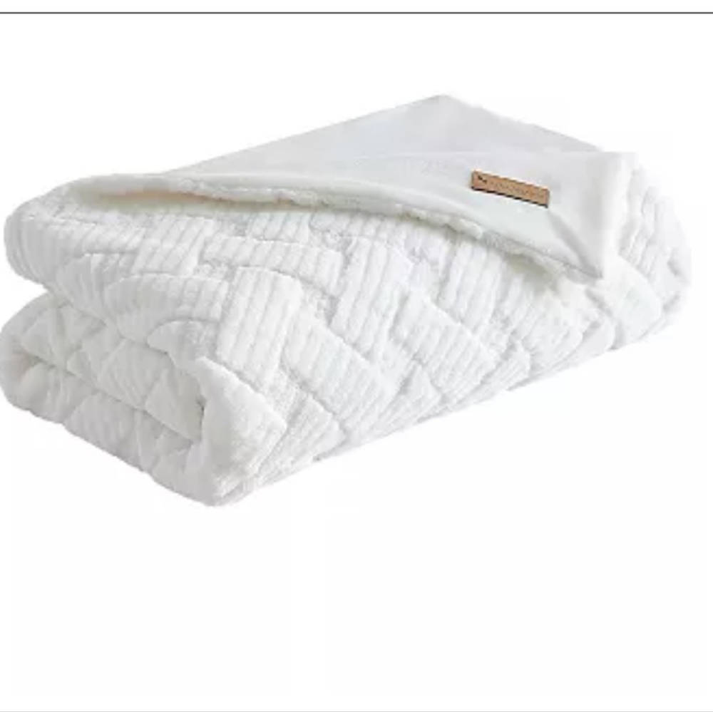 White - Nwt!Koolaburra by UGG Crystelle Faux Fur !  white